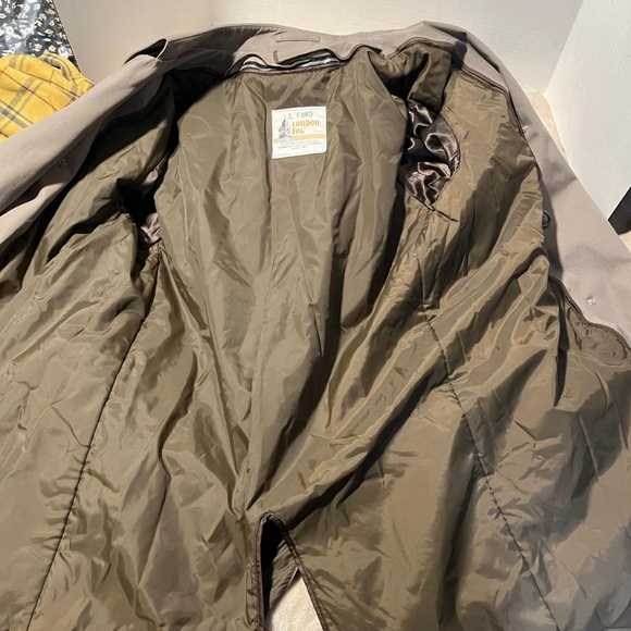 Classic Vintage London Fog Men's Khaki Coat, 42 Long - Timeless All EVC - Picture 14 of 16